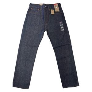 Levi’s 501 Shrink To Fit Jeans 32x32 Deadstock Dark Wash NWT Dadcore Normcore